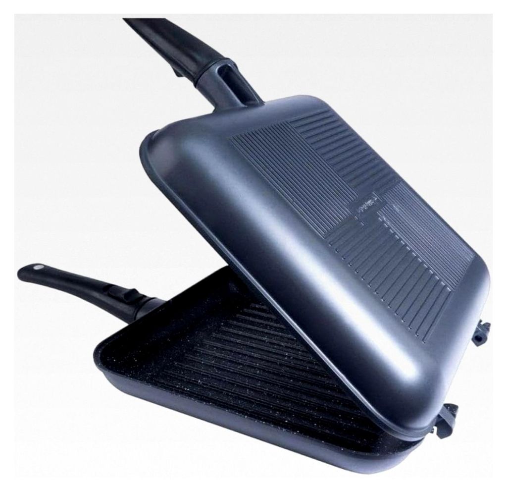 Connect Pan&Griddle XXL Granite Edition - Bratpfanne, Pfanne zum Kochen