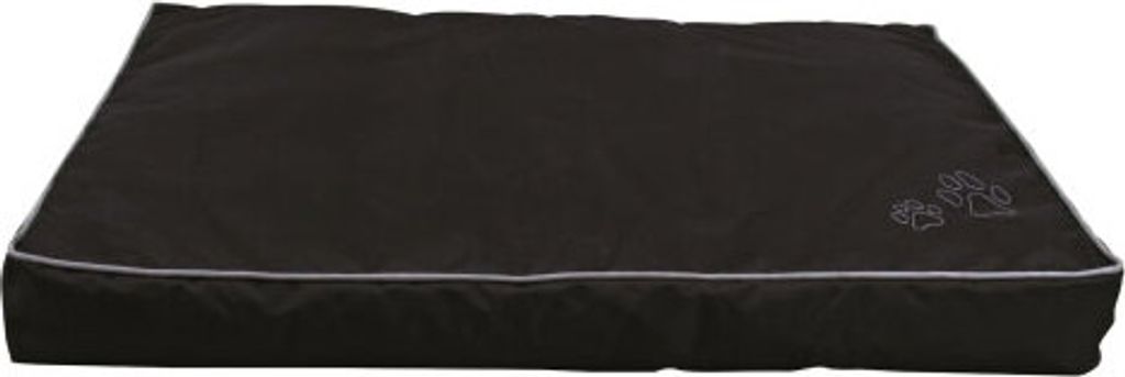 TRIXIE Drago, Kissen Tierbett, Drinnen/Draußen, Hund, Schwarz, Rechteckig, Einfarbig