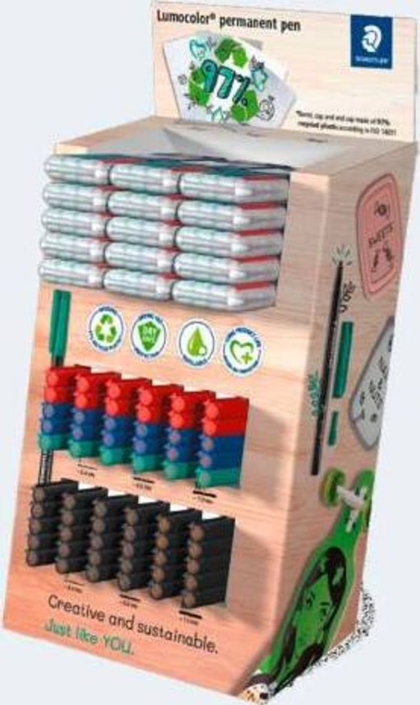 Staedtler Display Lumocolor perm rPP 120 ST