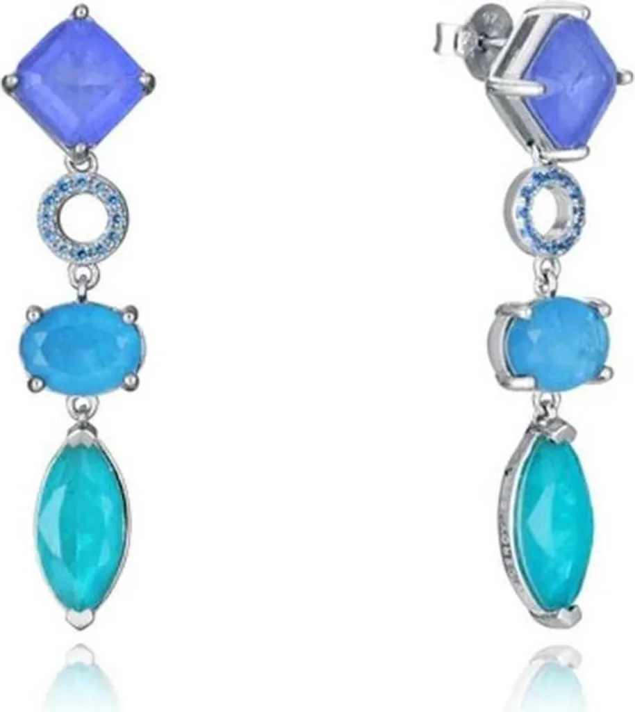 Orecchini Pendenti Viceroy 2306E000-59 Blu: Trend Gioielli Donna 2024