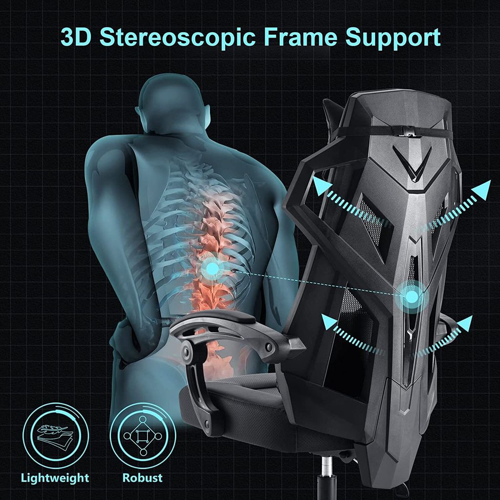 GTPLAYER ergonomická kancelárska stolička, písacia Obrázok produktu 7