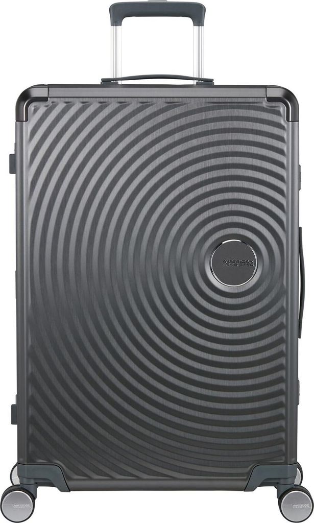 American Tourister SOUNDBOX ALU SPINNER 77/28 TSA BRUSHED ANTHRACITE