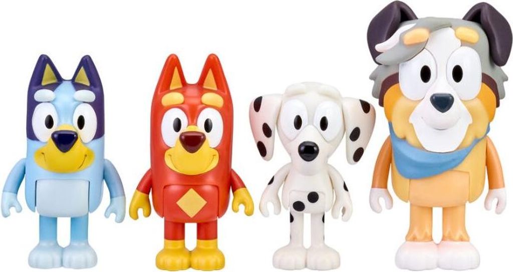 Bluey Figuren Schule 4er-Pack. Produktbild 