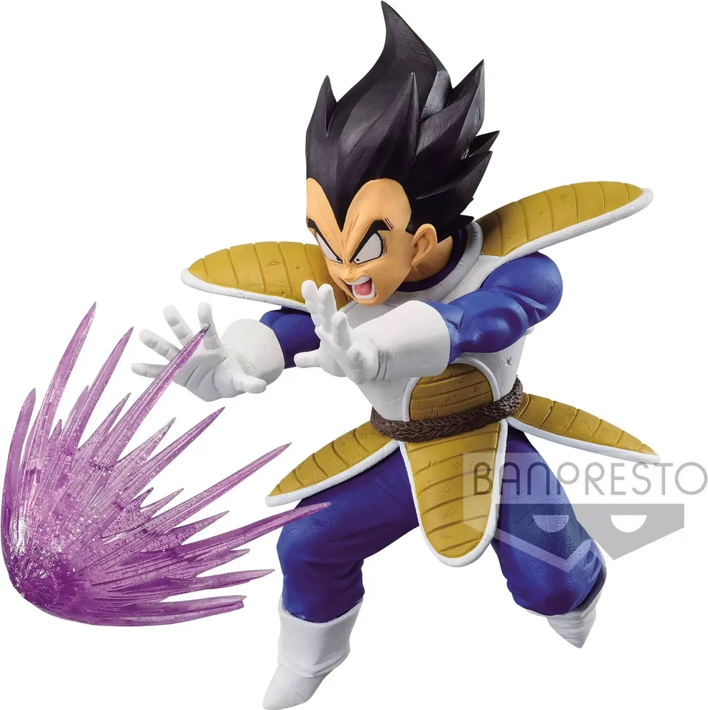 Vegeta GX Materia Figurine DBZ 12 cm avec Détails Sculptés Haute Précision
