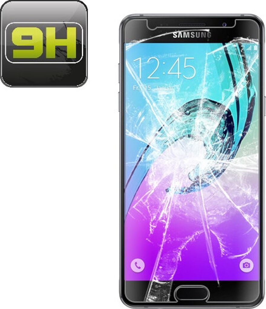 1x 9H Hartglasfolie für Samsung Galaxy A3 2016 Panzerfolie Displayschutzfolie KLAR Panzerglas Schutzfolie