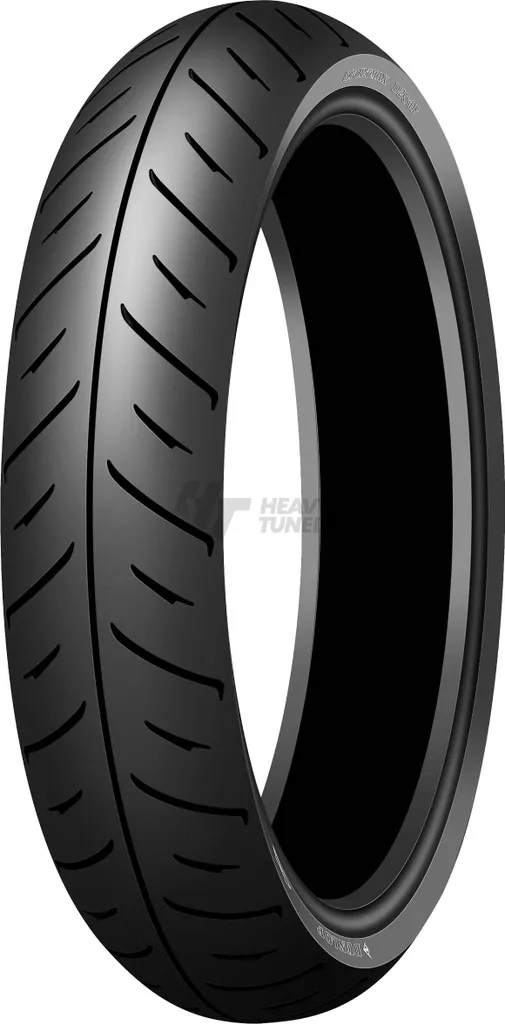 Pneu Dunlop D254 130/60 R19 61H TL : Stabilité et Précision de Conduite