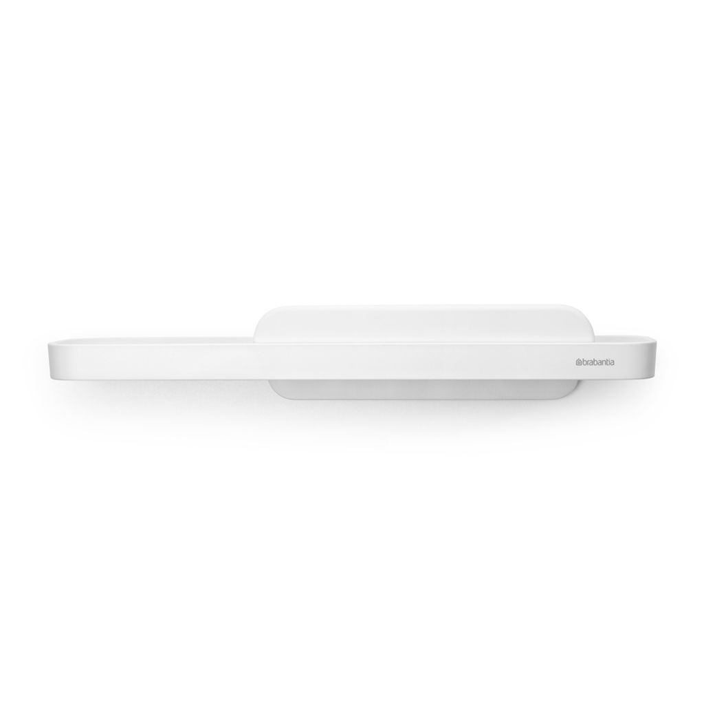 Brabantia MindSet Duschablage mit Abzieher, Weiß, 2 kg, 421 mm, 90 mm, 73 mm, 400 g