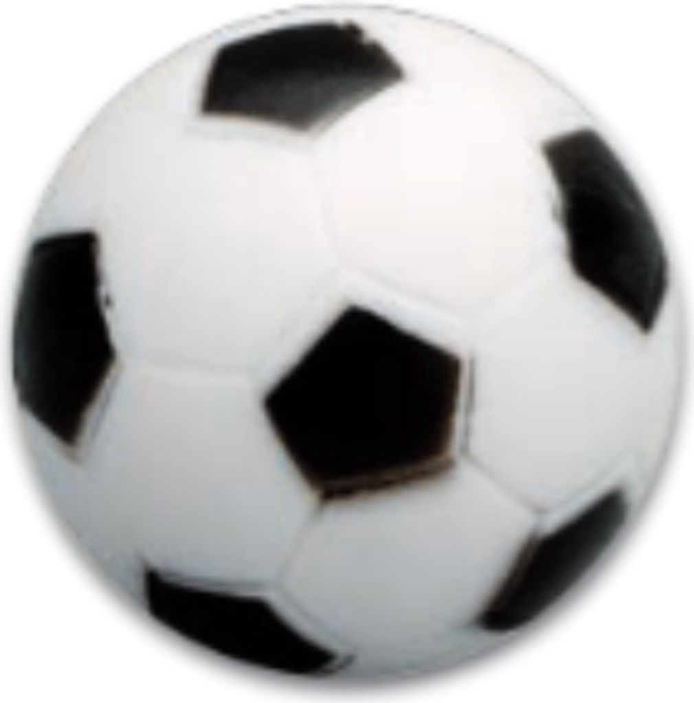 Kicker-Ball Hart, schwarz/weiss, 35mm, ca. 24g