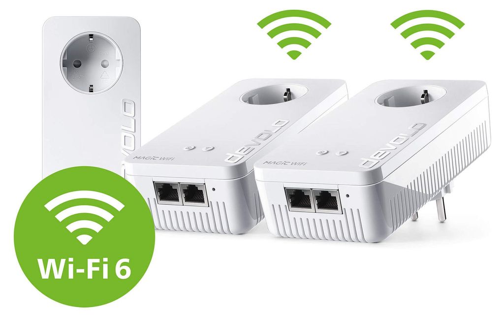 Devolo Magic 2 WiFi 6 next Powerline Wi-Fi multiroom Immagine del prodotto 