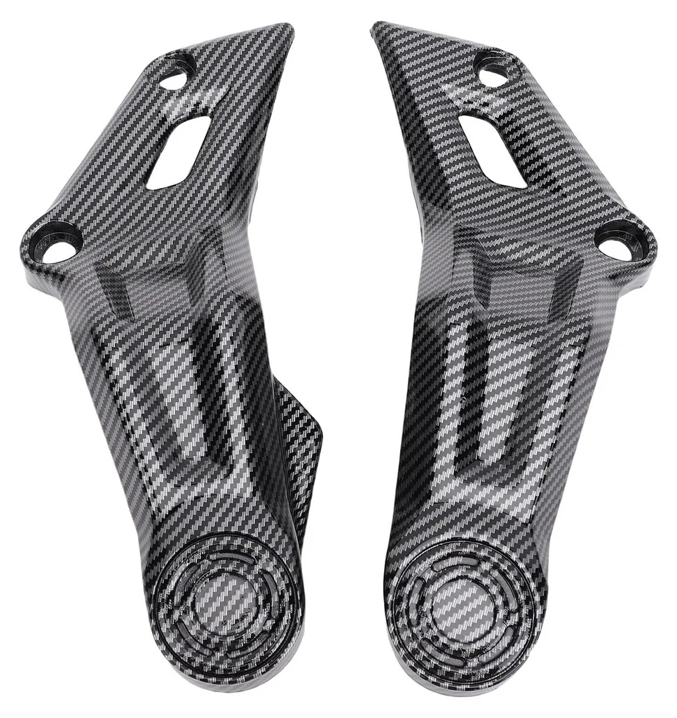 Protections Cadre Moto MT-07 2021-2023 Aspect Carbone Résistant aux Chocs