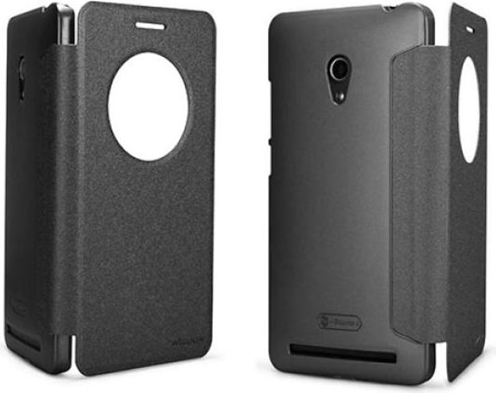 Nillkin Flip-Tasche Sparkle Serie für Asus ZenFone 6 schwarz