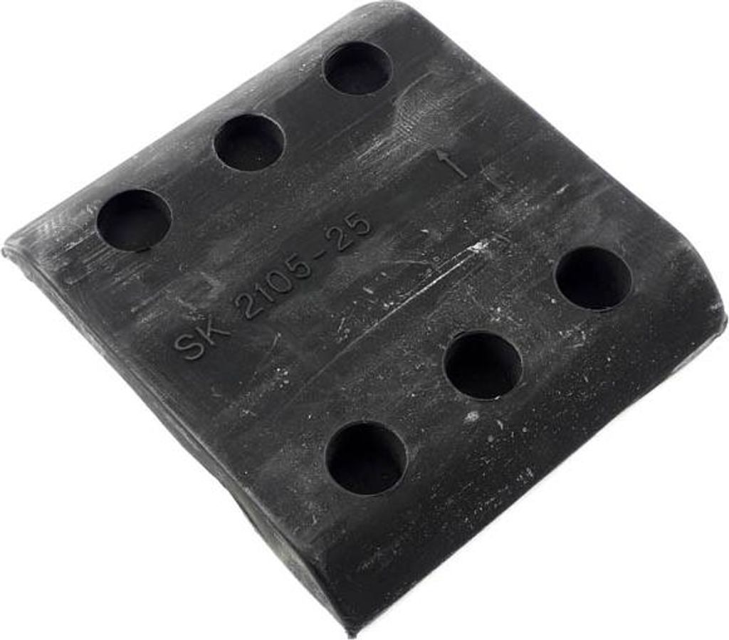 Gummipuffer / Jost Hufeisenkupplung Distanzstück | SK2105-25 | 105 x 114 x 16 mm
