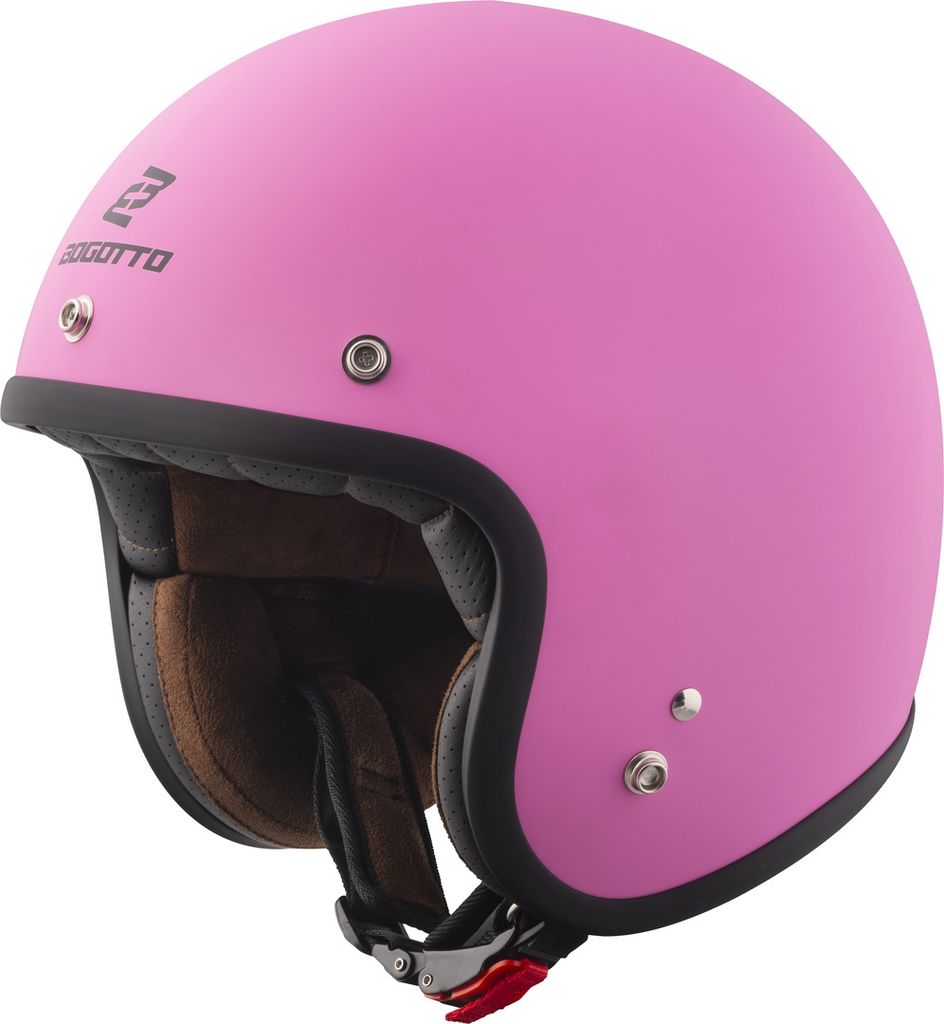 Bogotto H541 Solid Jethelm, pink matt, L