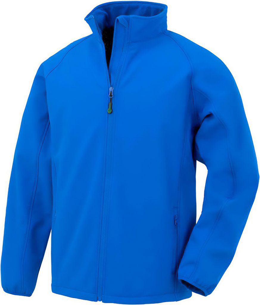 Result Genuine Recycled - Softshelljacke Zum Bedrucken für Kinder PC6939 (116) (Königsblau)