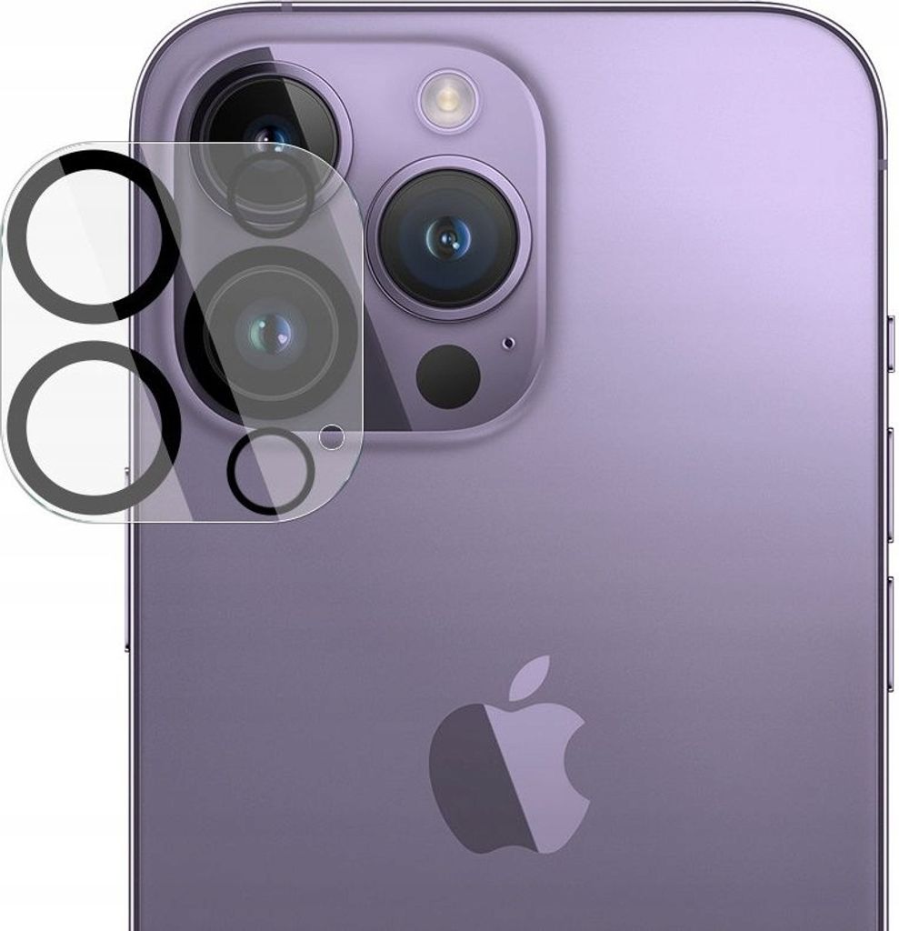 Mocolo Kameraglas Objectivglas Handyglas Lens für Apple iPhone 15 Pro Max