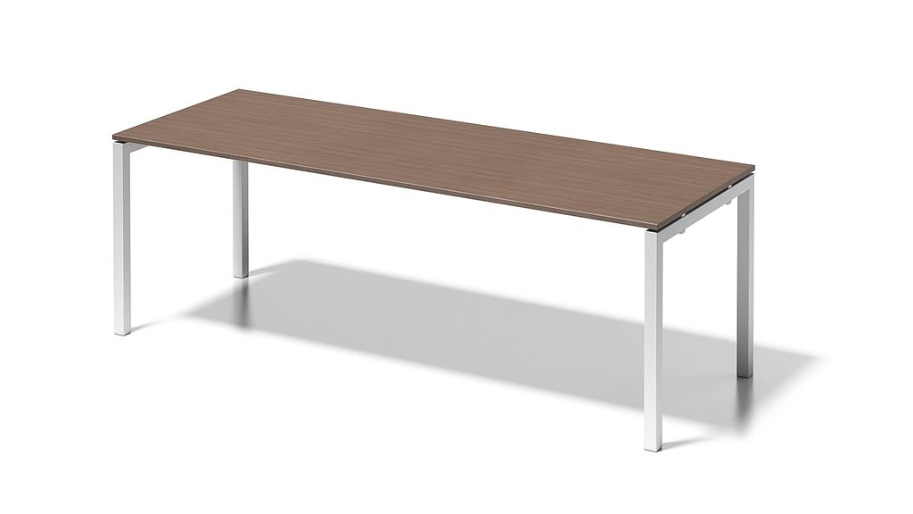 Cito Schreibtisch | höhenfixes U-Gestell, Breite 2200 mm, Tiefe 800 mm