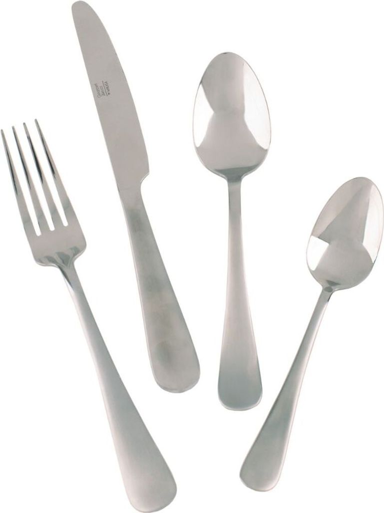 Mikasa Satin Symmetry 16 teiliges Besteckset verpackt