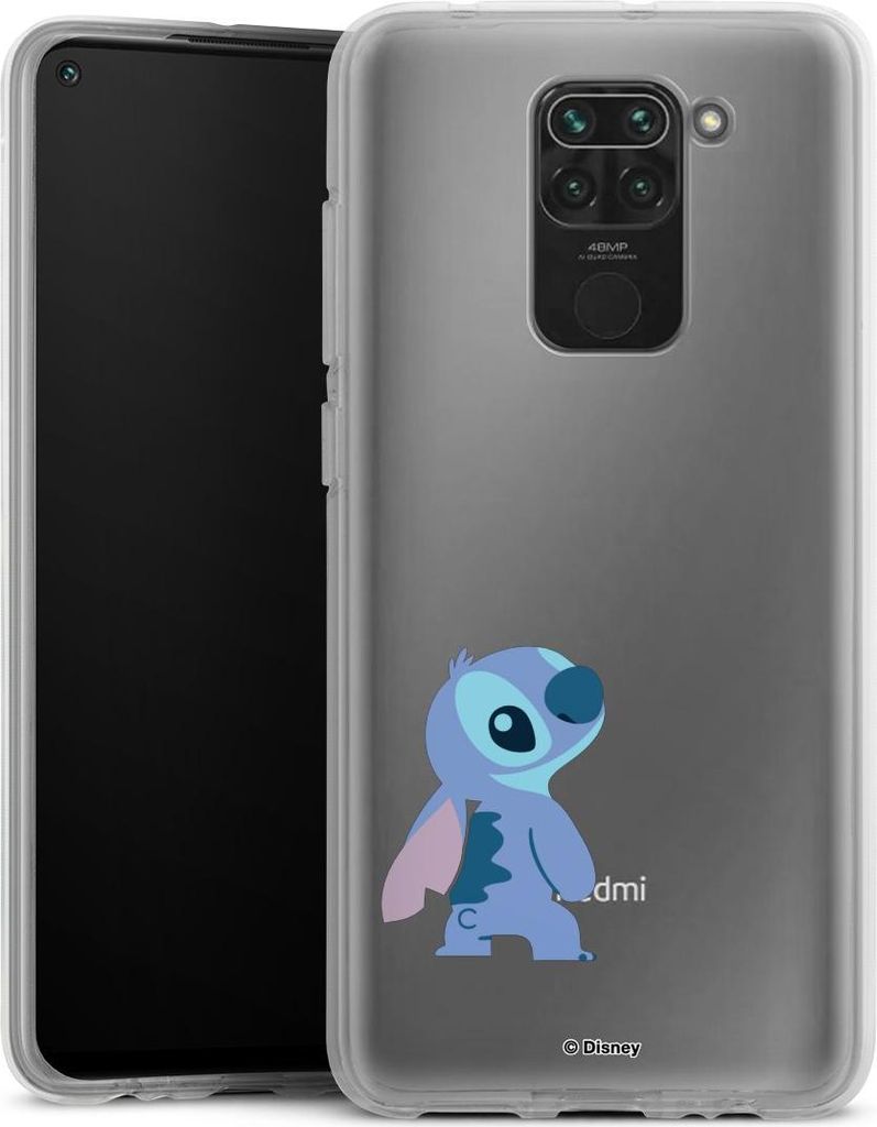 DeinDesign Handyhülle für Xiaomi Redmi Note 9 Silikon Hülle Case Smartphone Schutzhülle Disney Fanartikel Lilo & Stitch