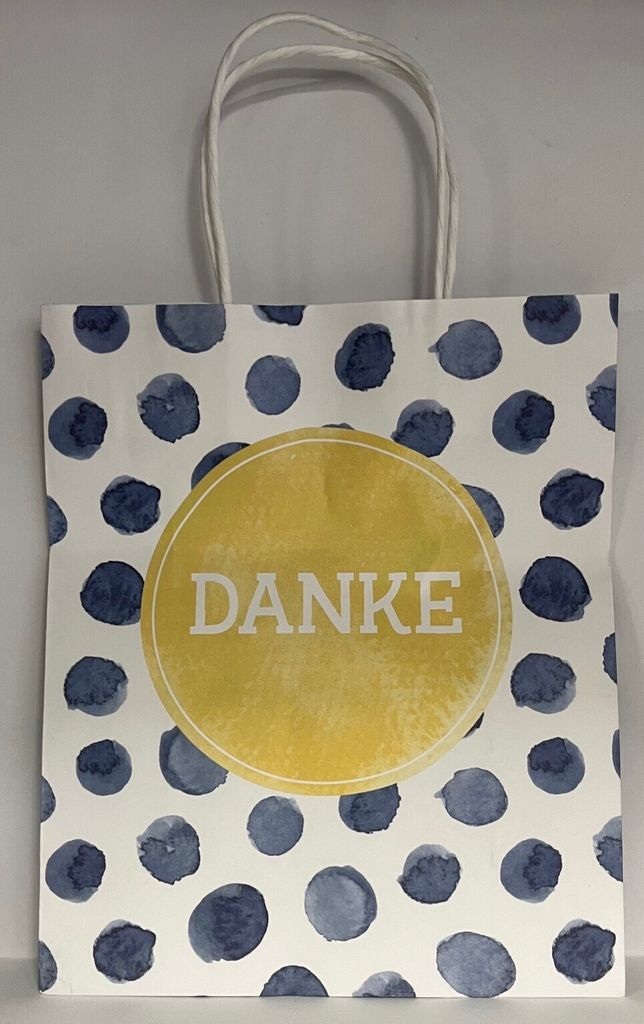 Geschenktüte Danke18x8H22 Produktbild 