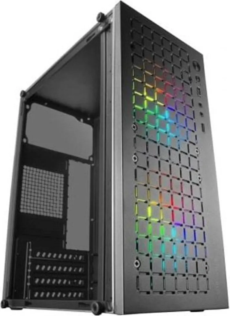 Case Gaming MC-CORE Mars Gaming Mini Tower Nero Vetro Temperato - 1