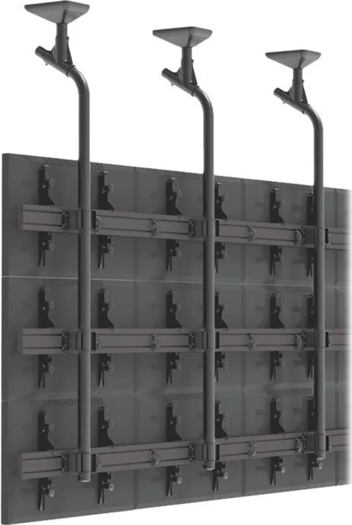 Hagor CPS Rail Adapter pour séries Pole - Adaptateur rail noir robuste