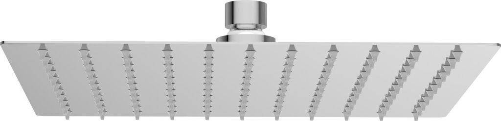Balneo Regendusche aus Edelstahl silber quadratisch | Regenduschkopf 25 cm CASCADE CHROM