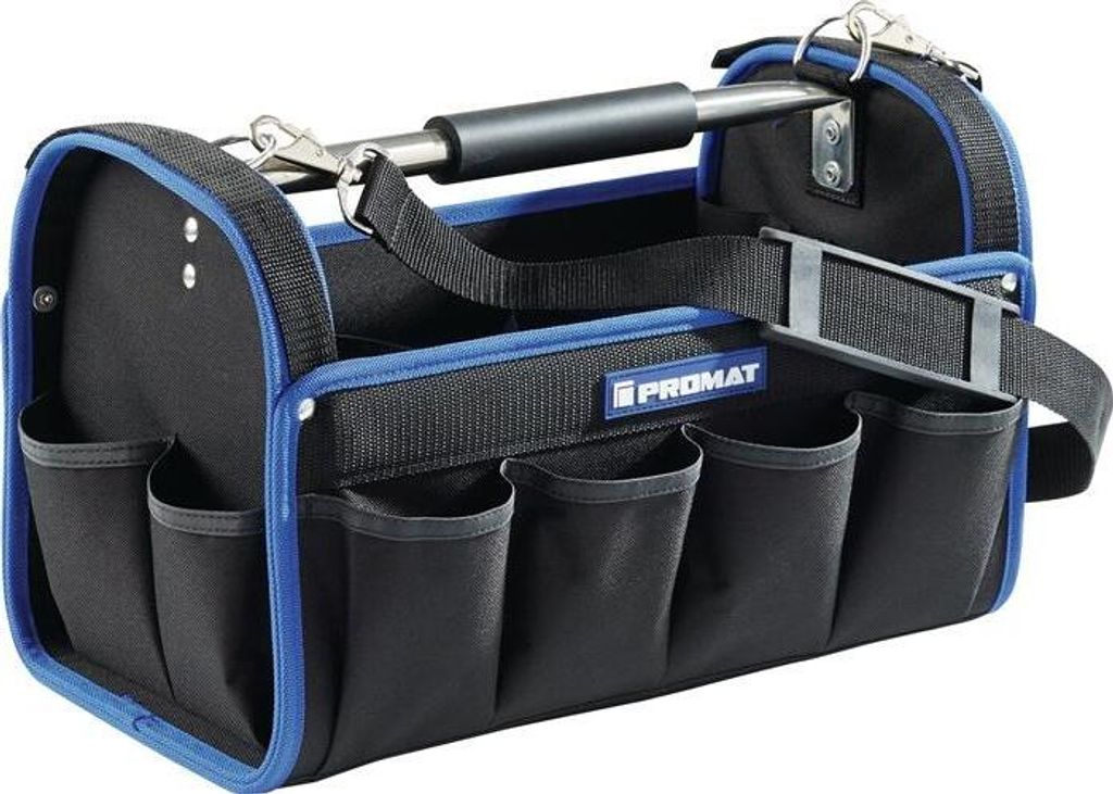 Werkzeugtasche B400xT250xH200mm Nyl.PROMAT Produktbild 