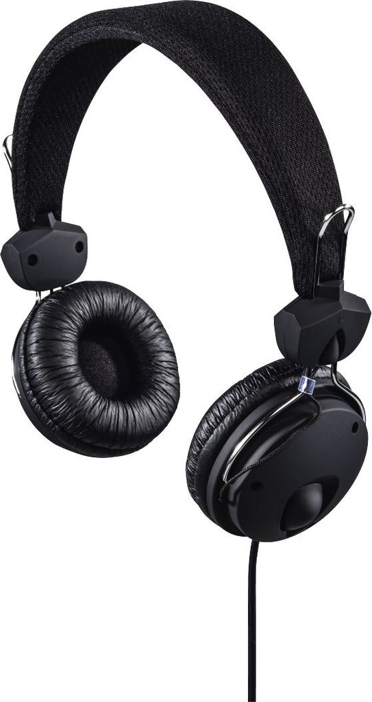 HAMA Kopfhörer Bügel Fun4Music einseitige Kabelf. 1.2m Kabel sw ON-EAR KOPFHÖRER SW 184014