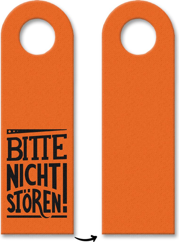 3x Bitte nicht stören! Türhänger Türanhänger Türschild Schild an der Türklinke