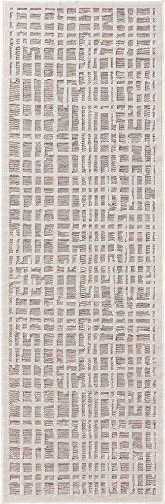 Interiyou In- & Outdoor-Teppich Florenz Beige A2 80x250 cm