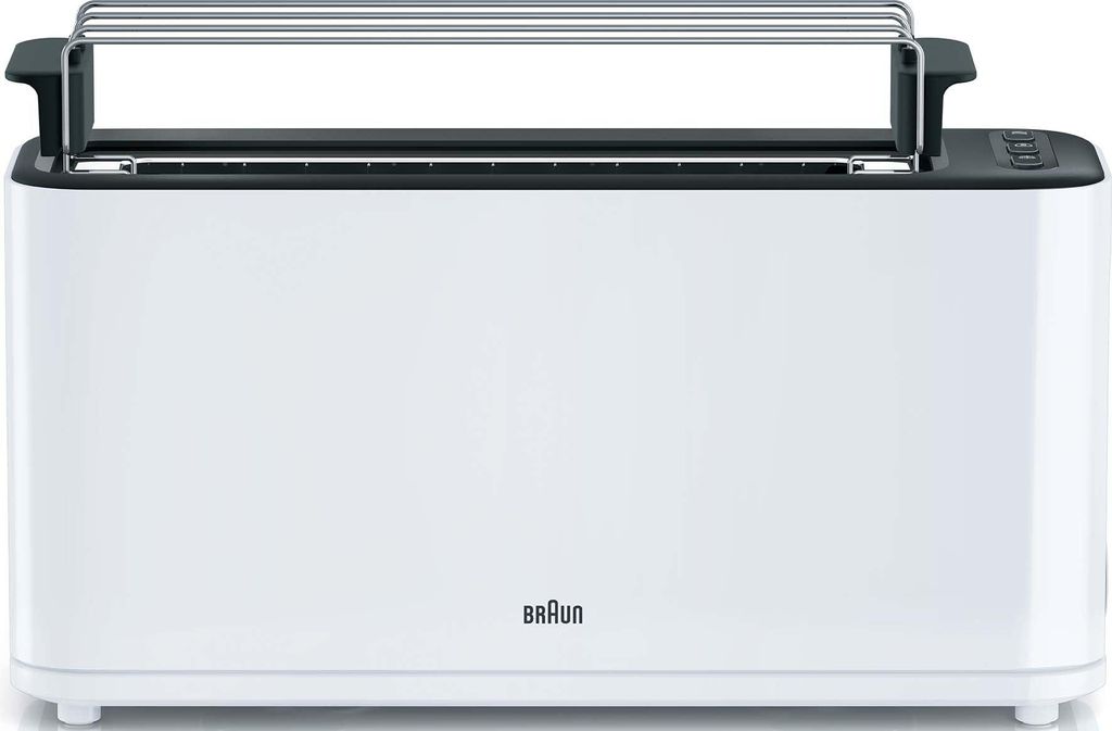 Braun langslottoaster HT 3110 WH, wit Productafbeelding 