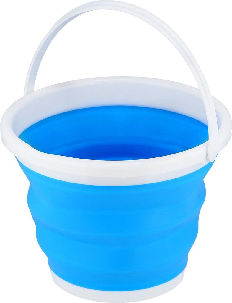 Skládací vědro, modré, objem 10 l Obrázek produktu 