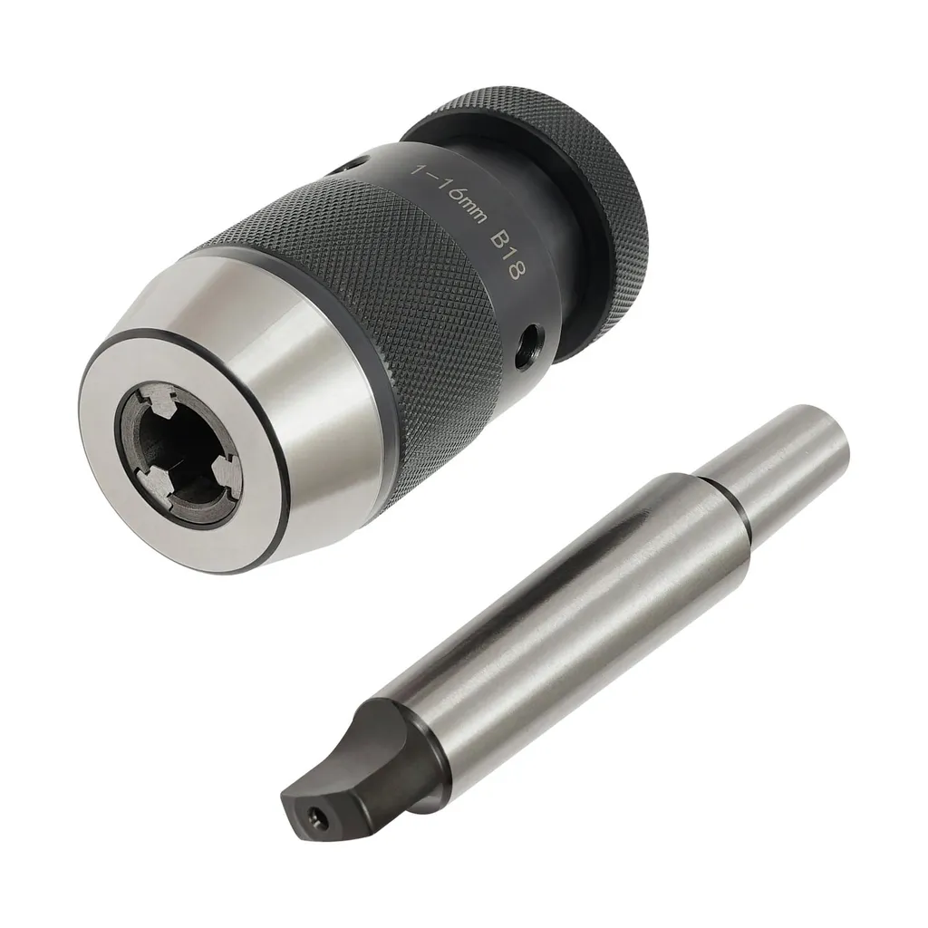 Mandrin de Perçage Auto-serrant 1-16mm avec Arbre CM3-B18 pour Tour