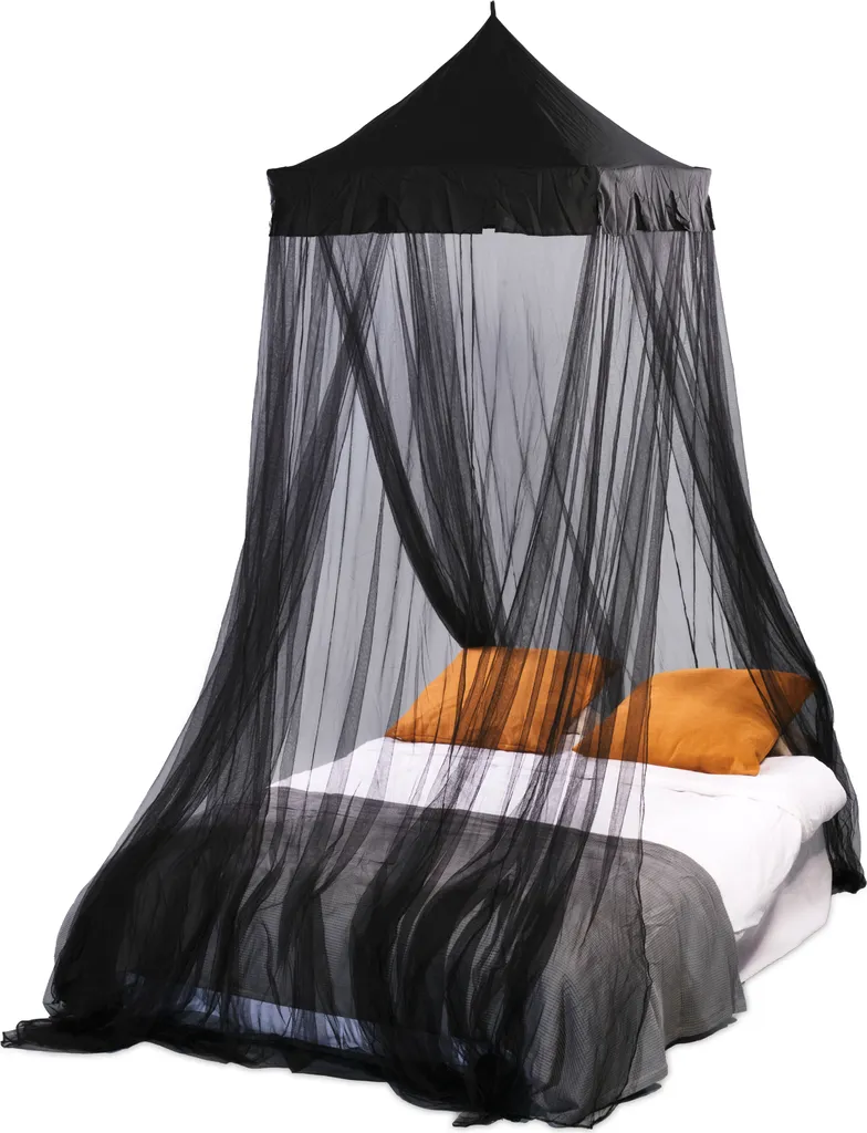 Moustiquaire baldaquin XXL pour lit double Deconet avec cadre rigide