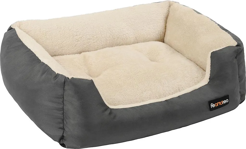 OFFERTA Cuccia per Cani 65x55x20 cm - Cuscino Reversibile Anti-Schiacciamento