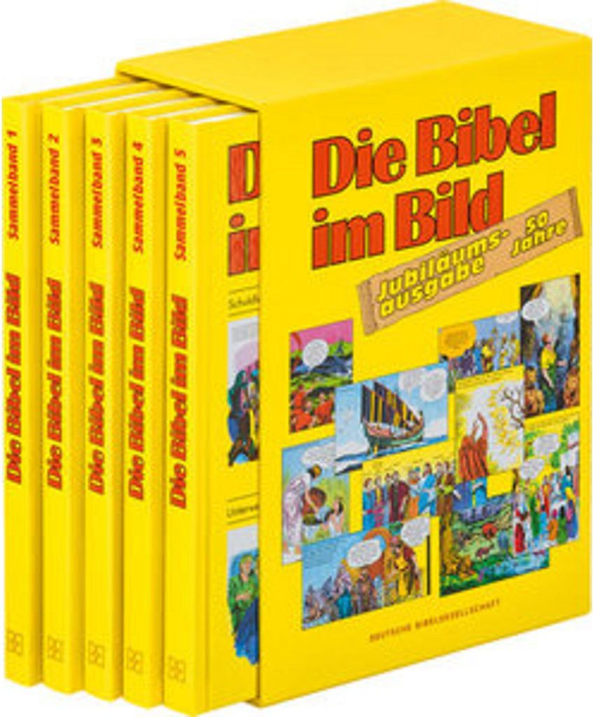 Comic-Reihe "Die Bibel im Bild". 50 Jahre-Jubiläumsausgabe. Immagine del prodotto 