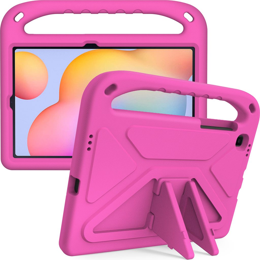 Hülle für Samsung Galaxy Tab S6 Lite 10,4 Zoll 2020/2022/2024 SM-P610/P615, Leichte Stoßfeste Eva Kinder Schutzhülle mit Griff und Faltbarem St...