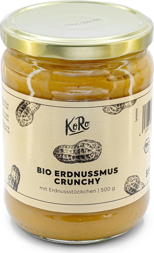 KoRo | CrunchyErdnussmus 500 g Produktbild 1