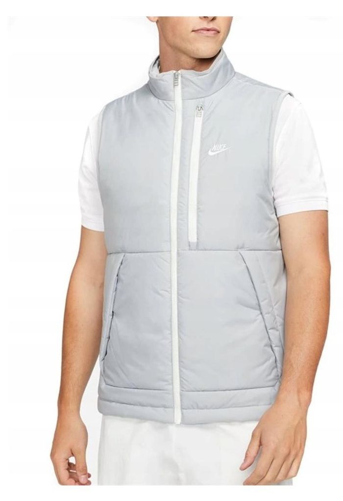 Nike Therma-FIT Weste Grau recycelt wasserabweisend Produktbild 