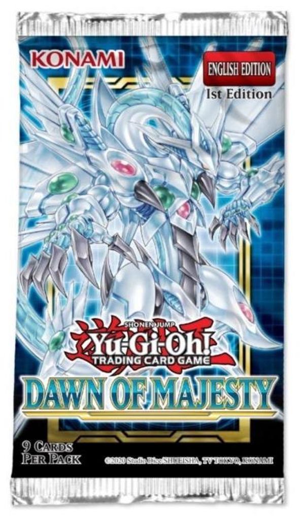 Yu-Gi-Oh! Dawn of Majesty Booster-Display (24 Booster) EN Produktbild 