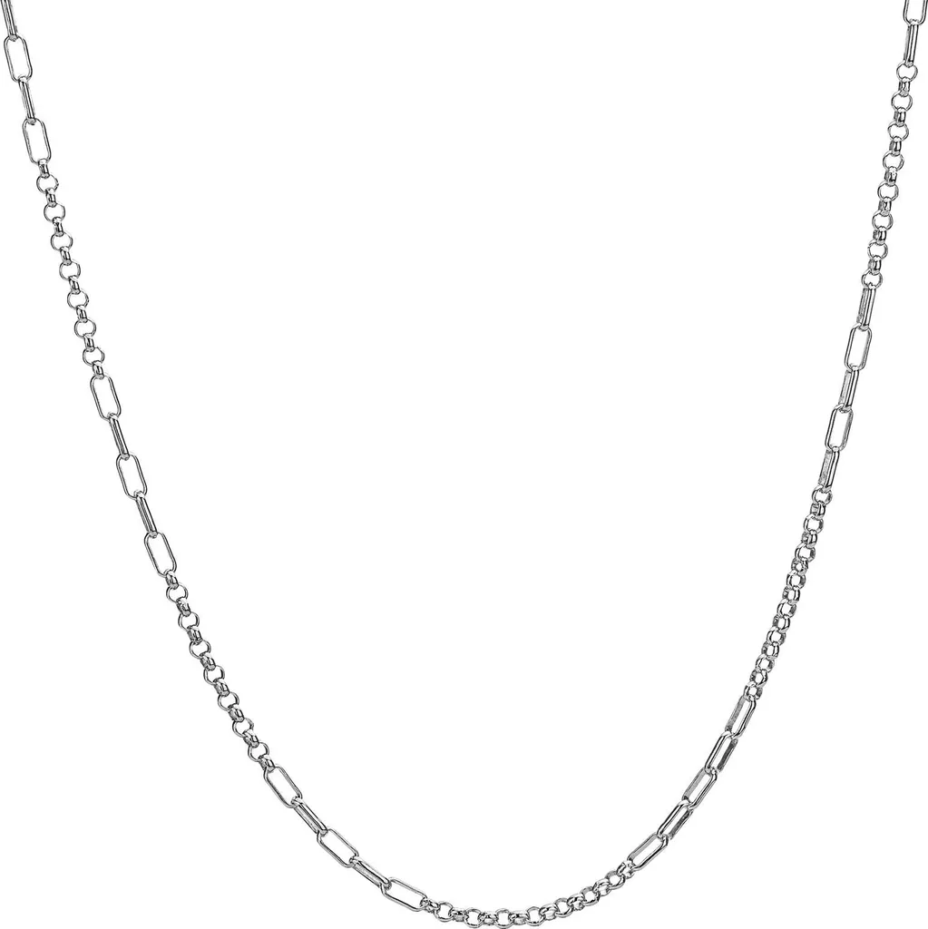 Hot Diamonds CH127 Damenhalskette: Argento Rodiato e Diamante Vero