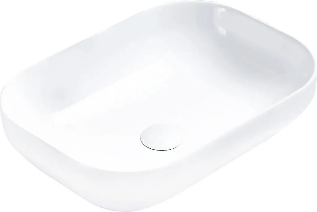 Lavabo Mexen Daria 50 cm Bianco - Ceramica Sanitaria per Appoggio