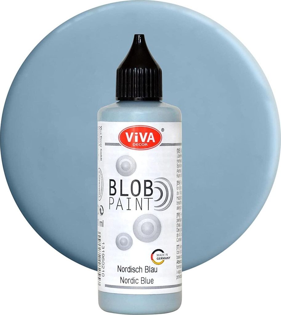 ViVA DECOR Blob Paint 90 ml nordisch blau