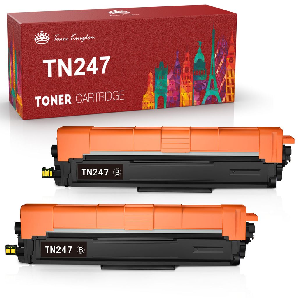 4 toners Pack compatible for Brother TN-247 / TN-243 DCP-L3510 DCP-L3550  HL-L3210 MFC-L3770CDW MFC-L3750CDW MFC-L3730CDN