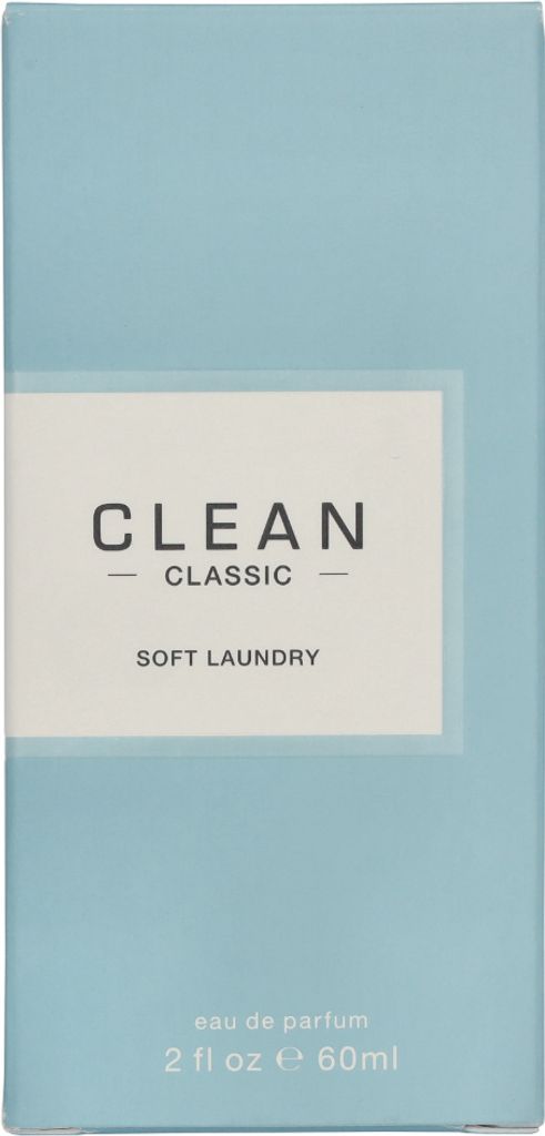 A light blue box for a perfume product.