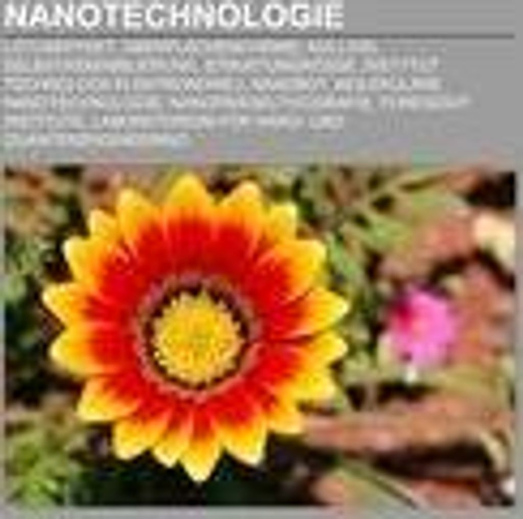 Nanotechnologie