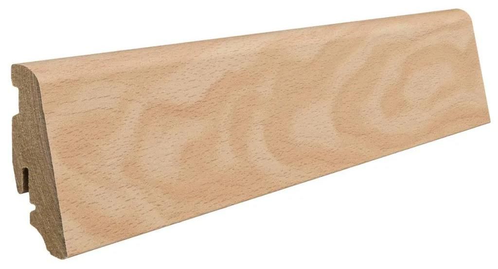 2,20 m | Sockelleiste Buche Beige Nachbildung