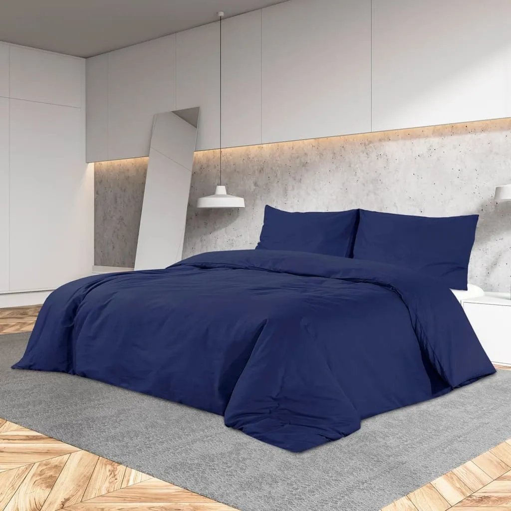 Stabli Möbel Set di biancheria da letto blu navy 200x200 cm in cotone - Biancheria da letto CC4672210 1pacco