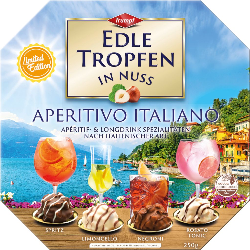 Trumpf Edle Tropfen in Nuss Aperitivo Italiano exquisite Produktbild 