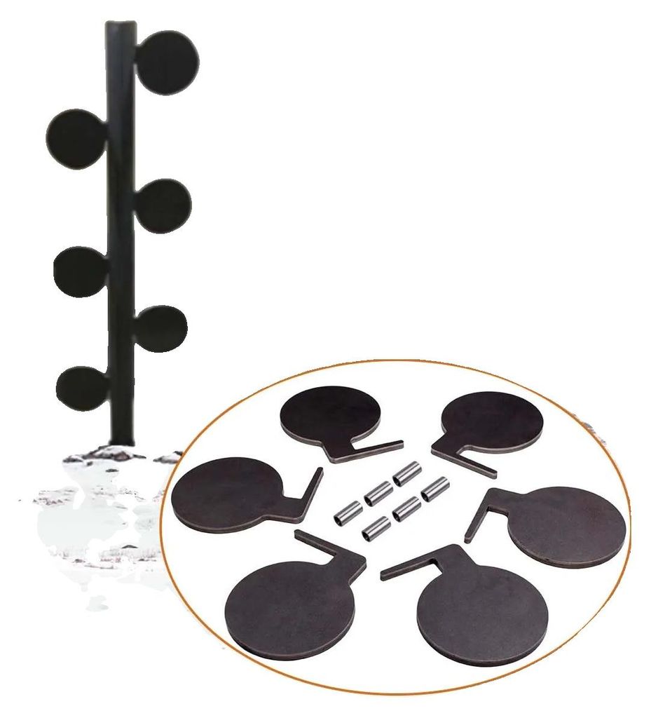 Dueling Tree Paddles, priemer 15 cm, hrúbka 1 cm, oceľ Obrázok produktu 